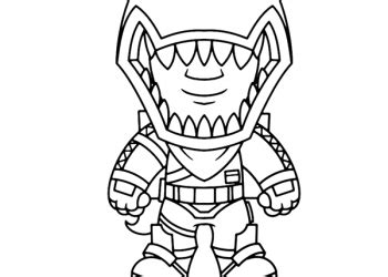 fortnite coloring pages  images visual arts ideas