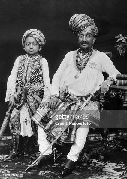 Royalty India Circa 1890 S Maharaja Jam Sahib Vibhaji And His