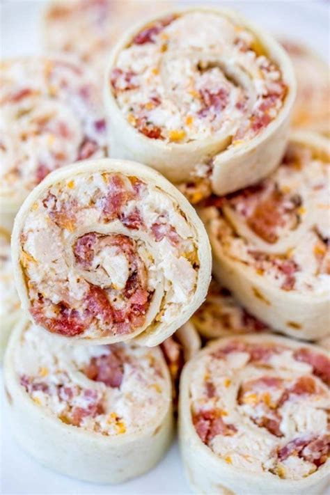 25 Pinwheel Roll Ups For Game Day Pinwheel Recipes Chicken Bacon