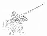 Quijote Pretende Niñas Motivo Compartan Disfrute sketch template