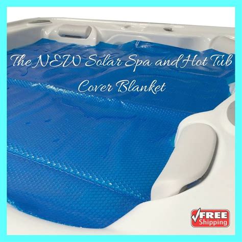 blue wave  mil solar blanket hot tub ft  ft uv resistant thermal bubbles  sale