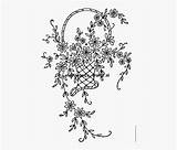 Embroidery Kindpng sketch template