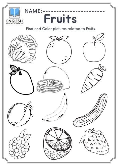 vocabulary coloring worksheets
