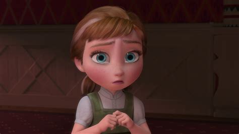little anna crying and looking forward by televue on deviantart
