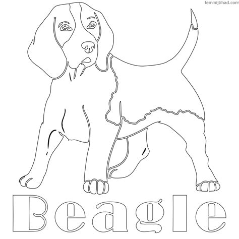 beagle pages printable coloring pages