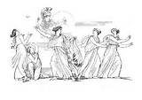 Coloring Nausicaa Oddyseus Pages Odysseus Printable Edupics Large sketch template