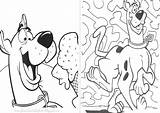Colorir Livrinho Scooby Doo Desenhos Página sketch template