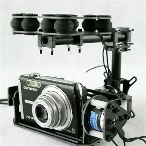 axis fpv camera gimbal mount ptz kit  pcs rubber ball shock absorption plate