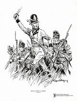 Regiment Scots Waterloo Napoleonic 1814 Depuis 1812 Blanc Bataille sketch template