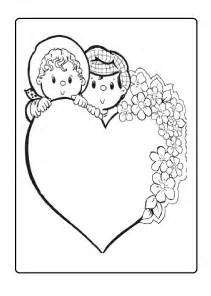 heart coloring page  mothers day  printable preschool crafts