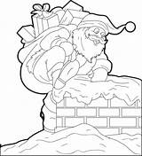 Coloring Santa Claus Pages Printable Mrs Kids Christmas Suit Chimney Getcolorings Mpmschoolsupplies Going Down Color sketch template