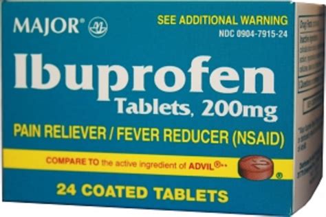 mjrx major ibuprofen mg tabs ibuprofen  mg brown  tablets