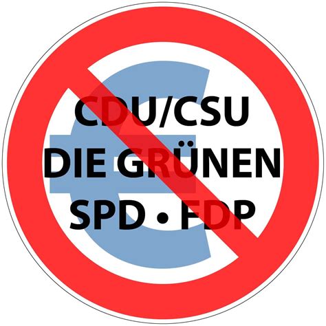 sofortiges verbot folgender parteien cducsu spd fdp gruene