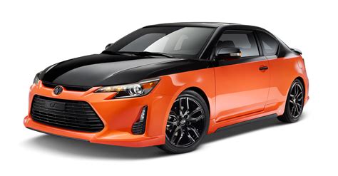 scion tc release series  stands  form  crowd