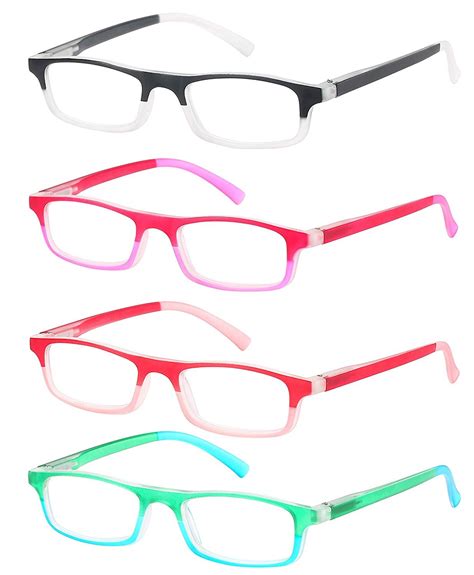 reading glasses set of 4 great value spring hinge readers fashion