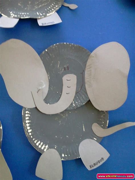 paper plate elephant craft idea elephant crafts preschool elephant