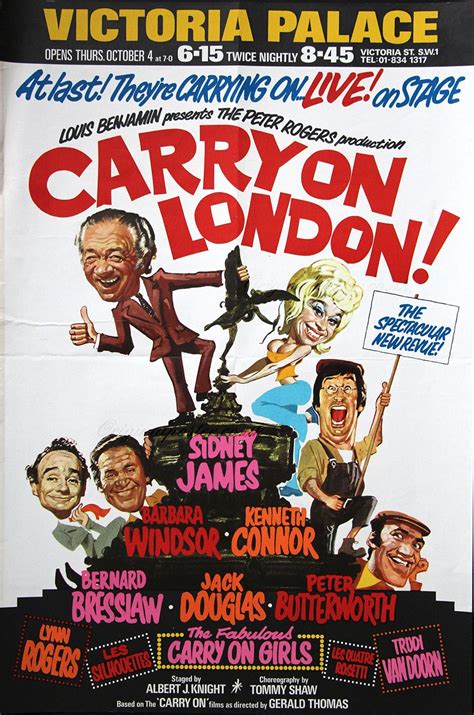 carry on london original vintage film poster original poster