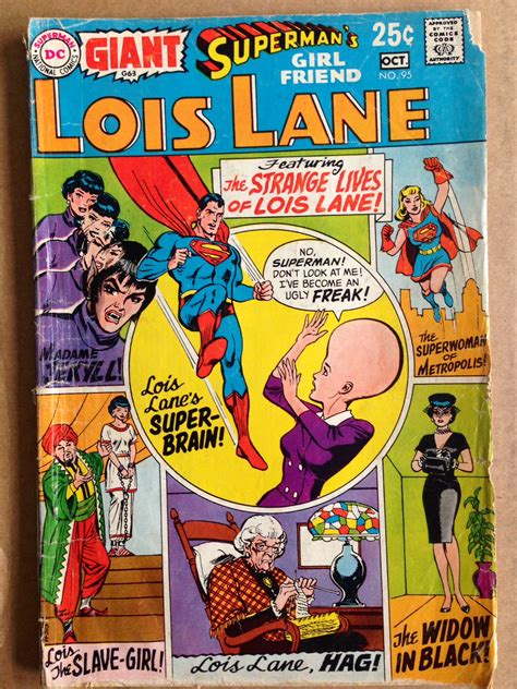 Dc Giant Superman S Girl Friend Lois Lane No 95 October