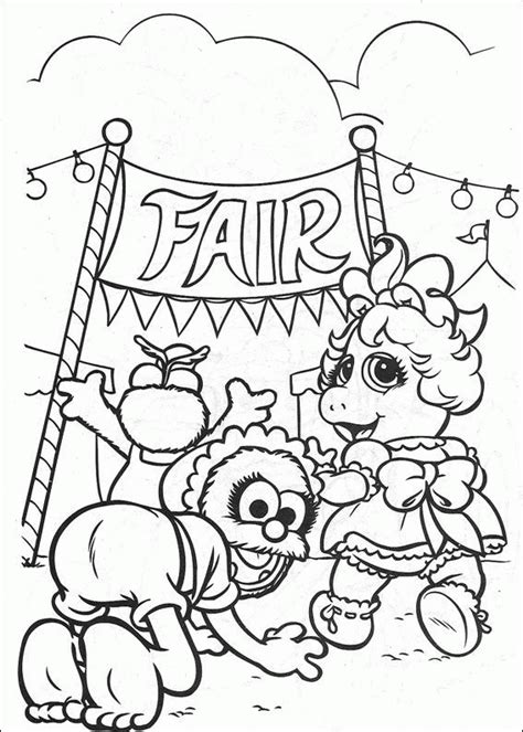 muppets baby coloring pages coloringpagescom