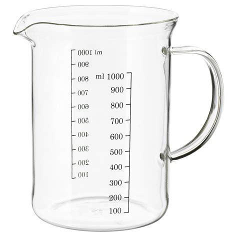 vardagen measuring jug glass    store ikea