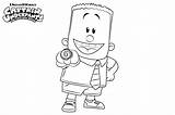 Underpants Captain Coloring Pages George Characters Printable Print Kids Color sketch template