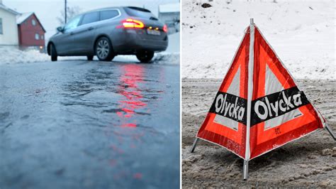 smhi varnar risk för blixthalka nyheter ekot