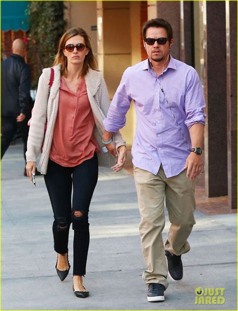 mark wahlberg holds hands with rhea durham in beverly hills photo