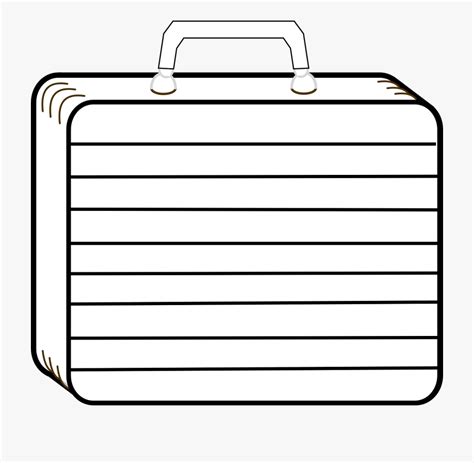 blank suitcase template