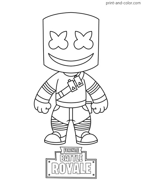 happy birthday fortnite coloring pages coloring  drawing