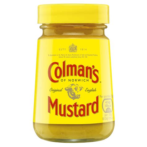 colmans english mustard  table sauce iceland foods