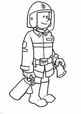 Coloring Pages Fireman Coloringpages1001 sketch template