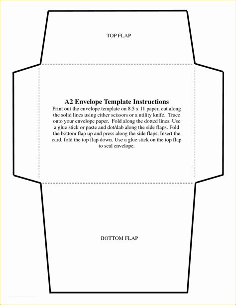 envelope printing template   printable  envelope template