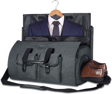 carry  garment bag large duffel bag suit travel bag weekend bag flight bag  shoe pouch