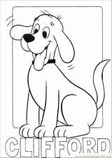 Clifford Coloring Dog Red Big Clipart Printable Pages Sheets Library Cartoons sketch template
