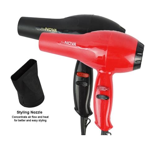 nova    hot  cold hair dryer  rs piece electrical hair dryer blow