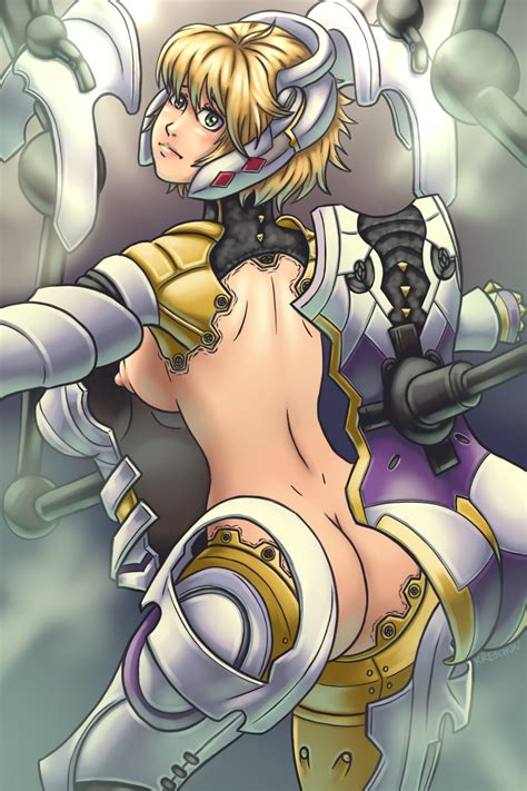 rule 34 ass blonde hair breasts female fiora xenoblade