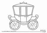 Carriage Colouring Coloring Pages Cinderella Drawing Queen Royal Pumpkin Baby Clipart Kids Family Elizabeth Princess Horse Printable Queens Drawings Ii sketch template