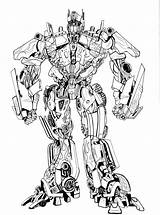 Optimus Transformer Transformers Coloringfolder sketch template