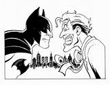 Joker Batman Coloring Vs Pages Netart Print Color Characters Superhero Avengers sketch template