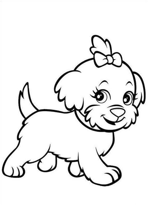coloring pages  puppies  lovely baby puppies coloring pages qulu