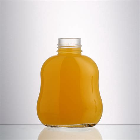 wholesale fancy shape empty ml beverage juice glass bottles high