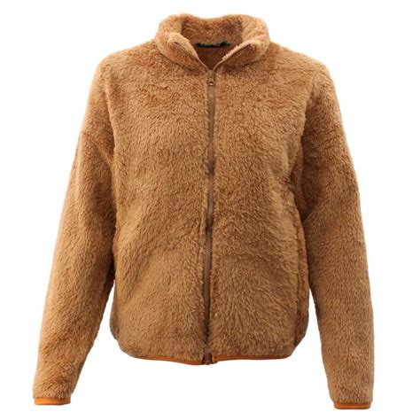 Fil Women S Sherpa Jacket Fleece Winter Warm Soft Teddy Casual Coat Zip