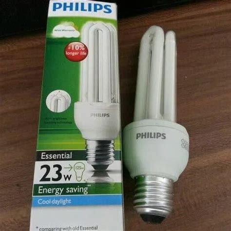 Jual Lampu Bohlam Philips Phillips Essential 23w 23watt 23 Watt