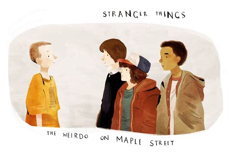 Stranger Things 11 Too Beautiful Fan Art Illustrations