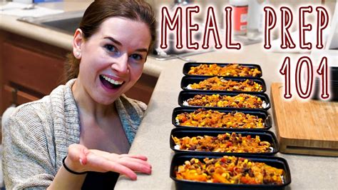 Meal Prep 101 🌮 How To Meal Prep For Beginners For Weight Loss Muscle