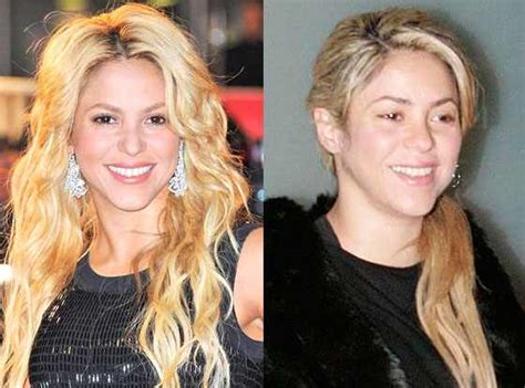 Shakira From Stars Without Makeup E News