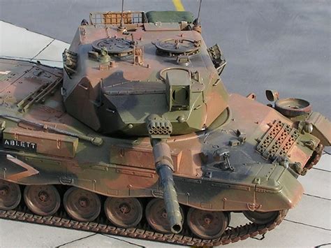 italeri leopard  conversion ready  inspection armour