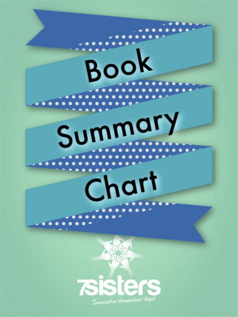 book summary chart  printable sistershomeschoolcom