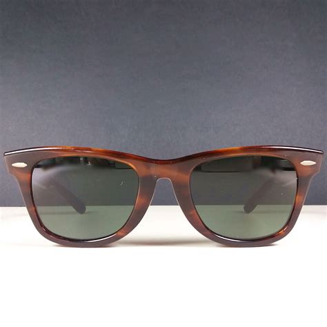 ray ban bandl 5022 wayfarer vintage tortoise color unisex sunglasses us