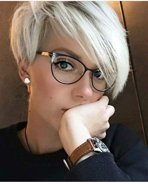 pixie cuts for older ladies with glasses short hairstyles for women